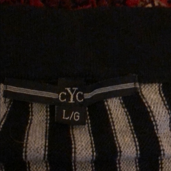 CYC Black Grey High Low Cardigan - Picture 3 of 5